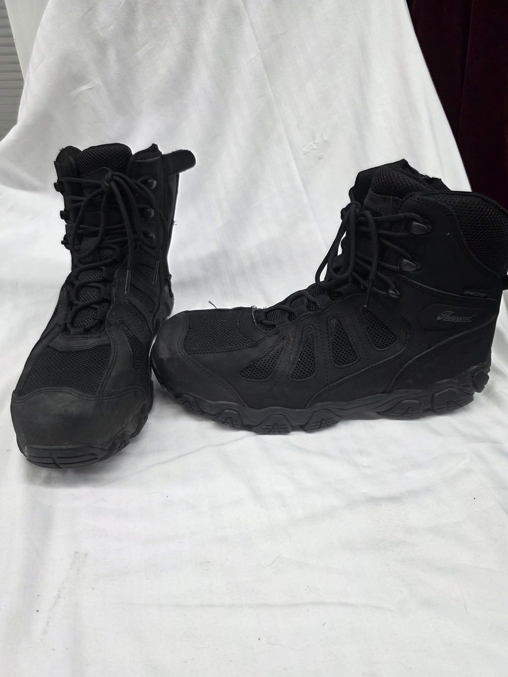 Thorogood Crosstrex Black Waterproof Boots